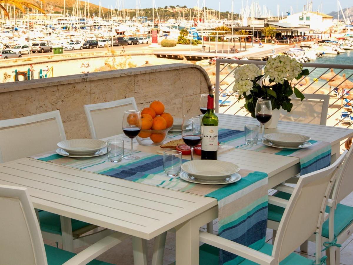 'Can Ventet' First Line Beach Port de Pollença Extérieur photo